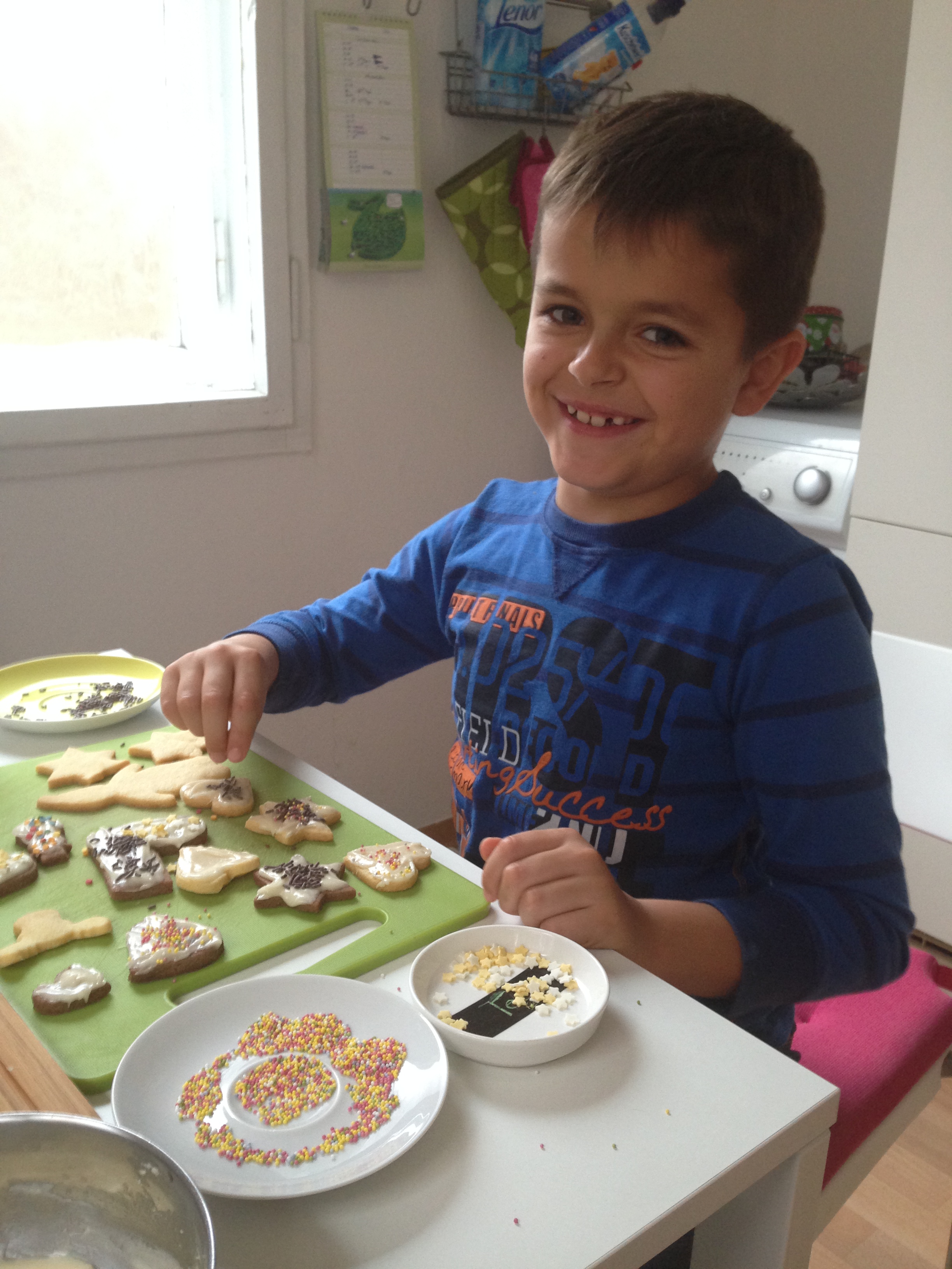 Baking Christmas Cookies With Kids