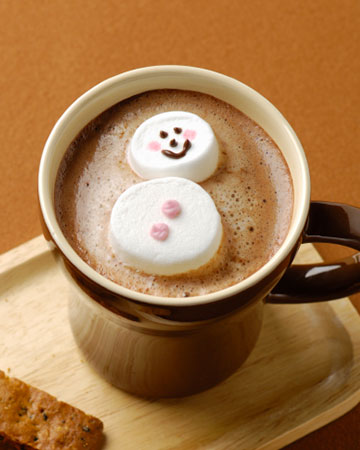 marshmallow-snowman-in-hot-chocolate