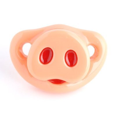 pig nose pacifier