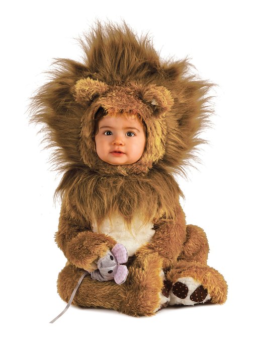 fuzzy lion costume