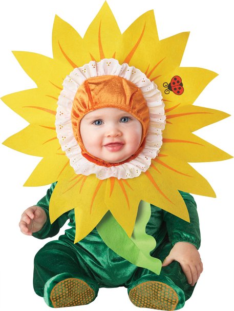 infant sunflower costume