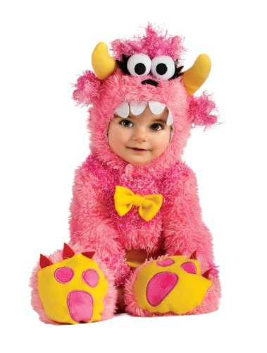 pink baby monster costume