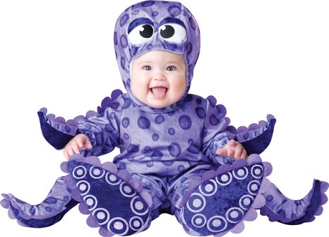 purple octopus costume for babies