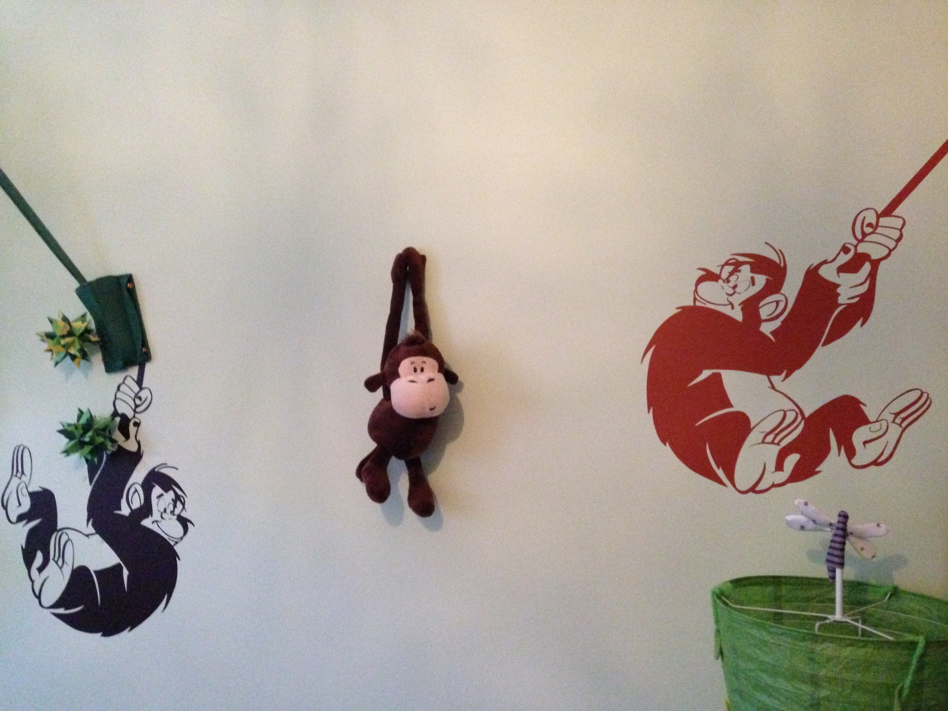 J jungle theme wall