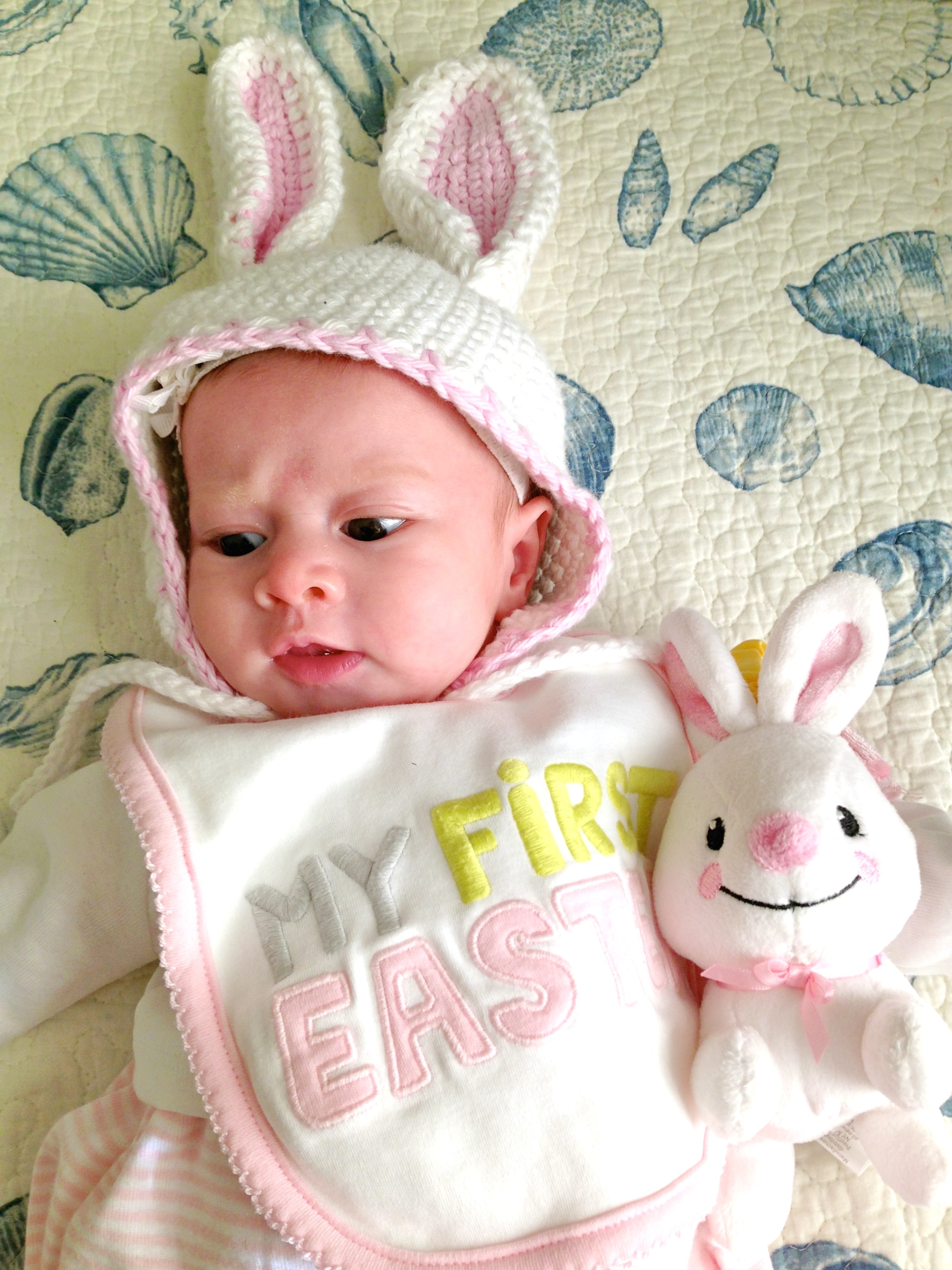 baby bunny hat