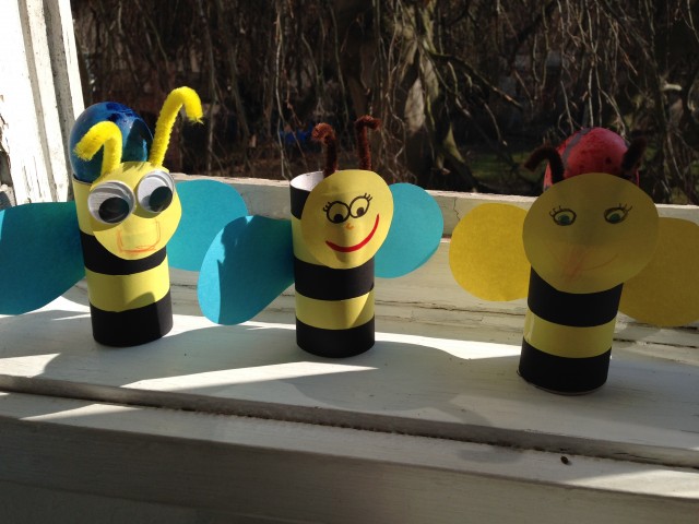 bee craft results eggs