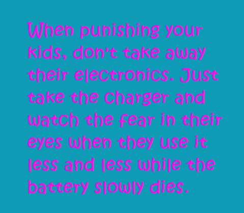modern parenting charger