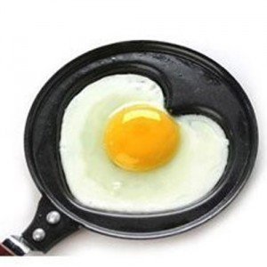 MD egg pan heart