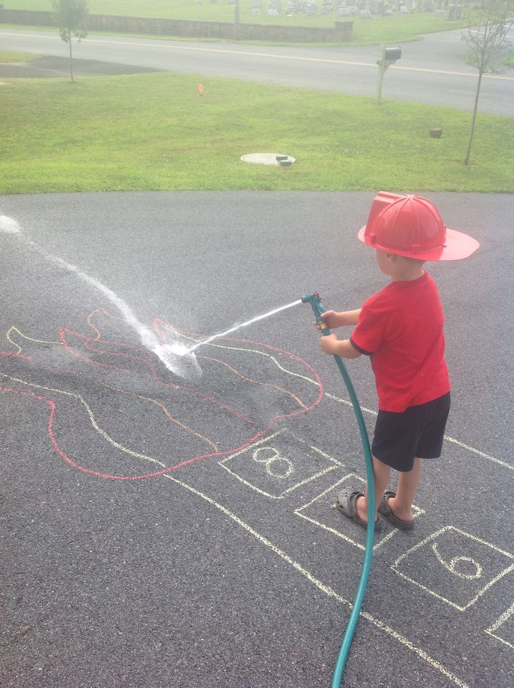 fun with sidewalk chalk 3