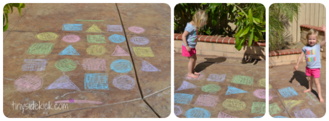 fun with sidewalk chalk 7