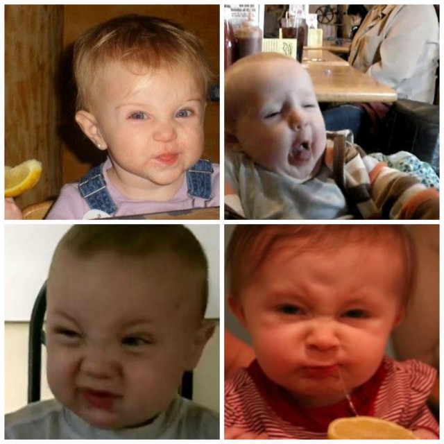 funny reaction baby faces