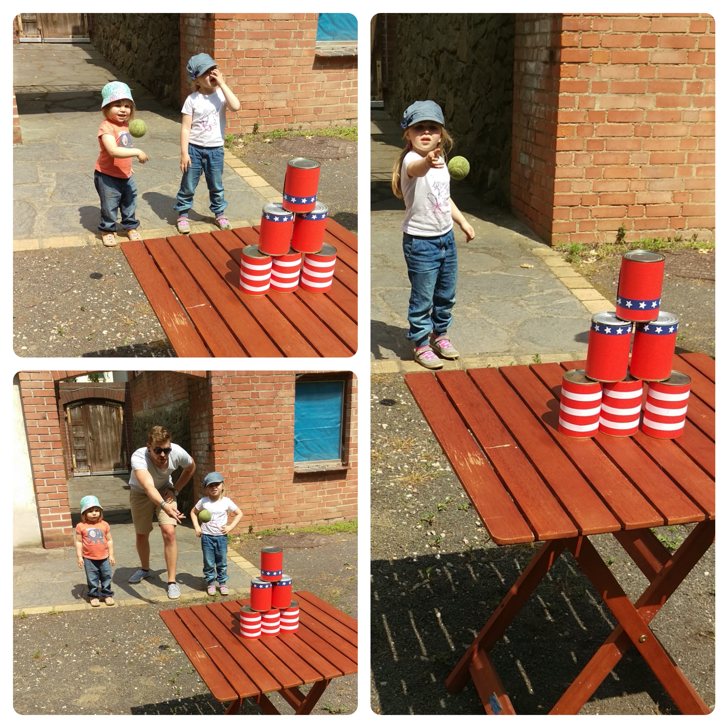 tin can throw_Collage