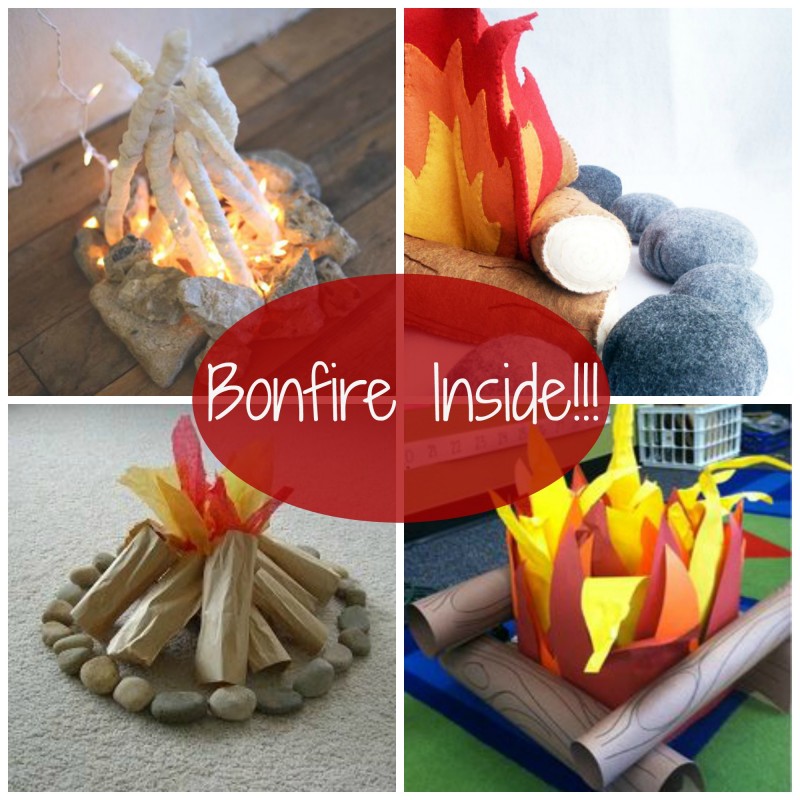 Bonfire inside