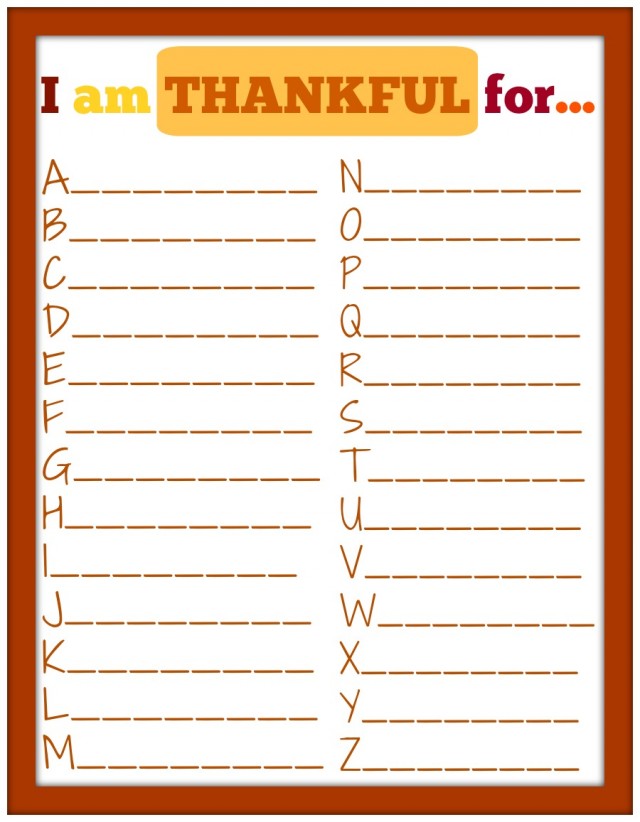 i am thankful