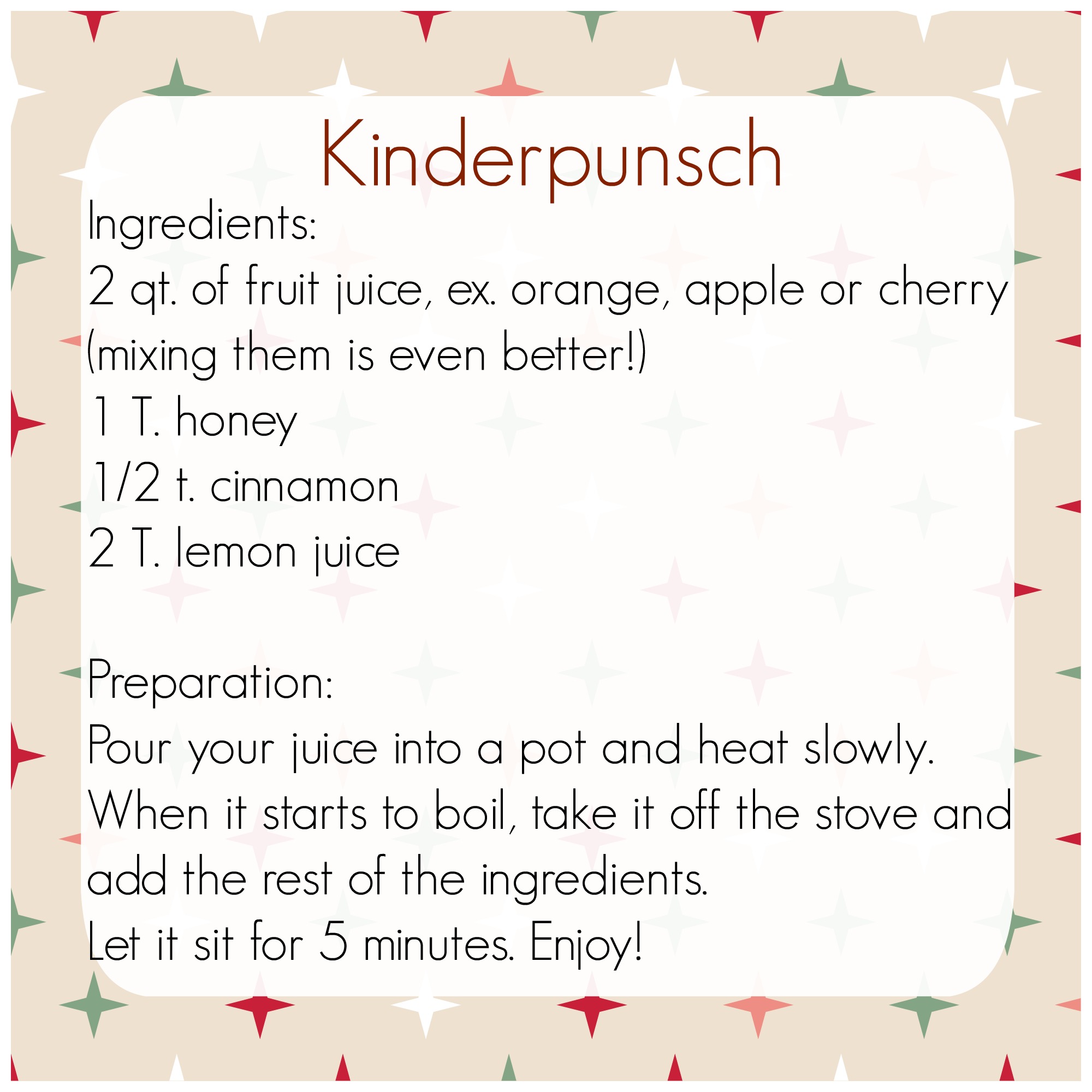 kinderpunsch