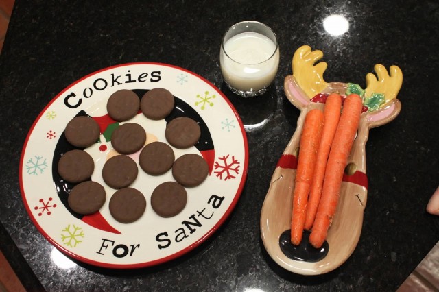 santa Milk and Cookies and Carrots