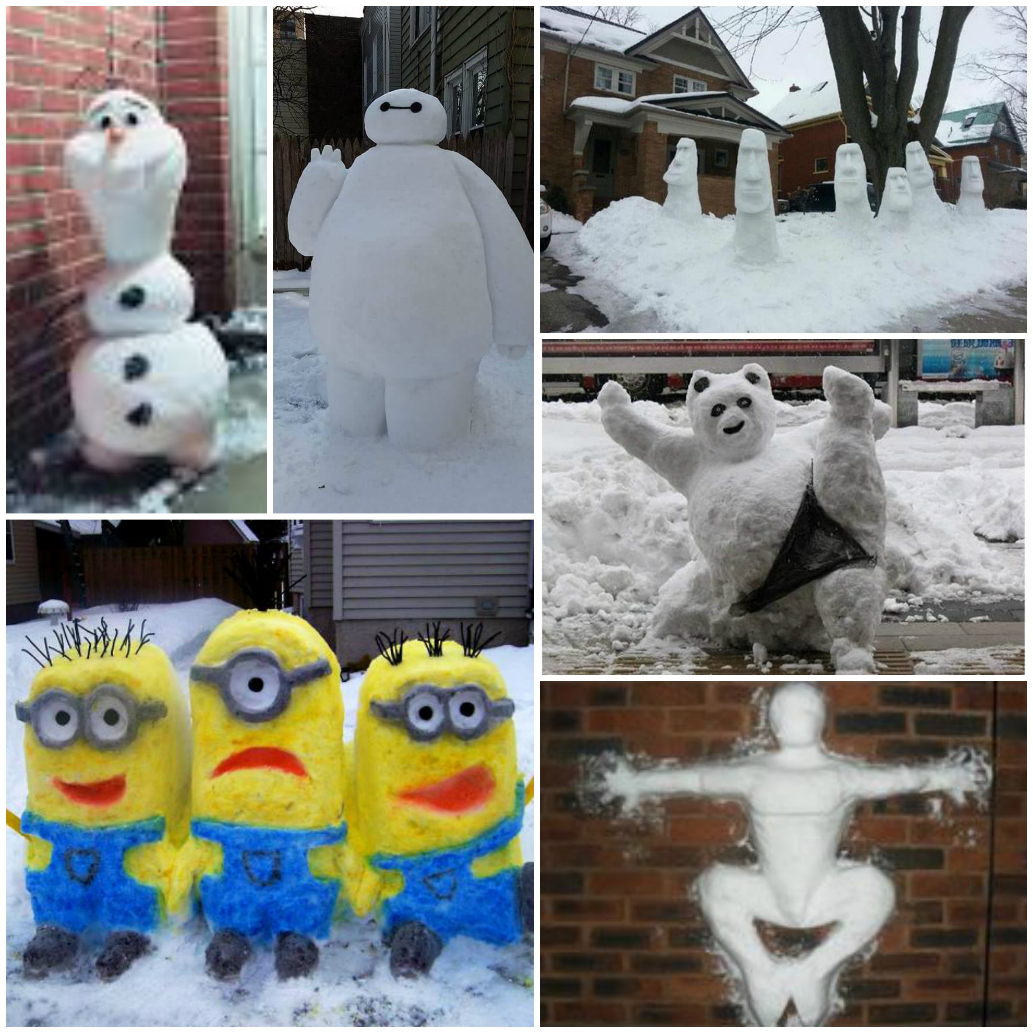 well known snowmen