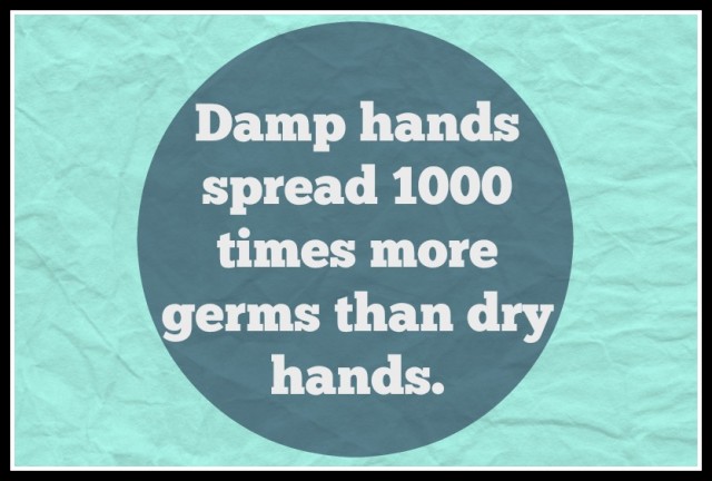 damp hands