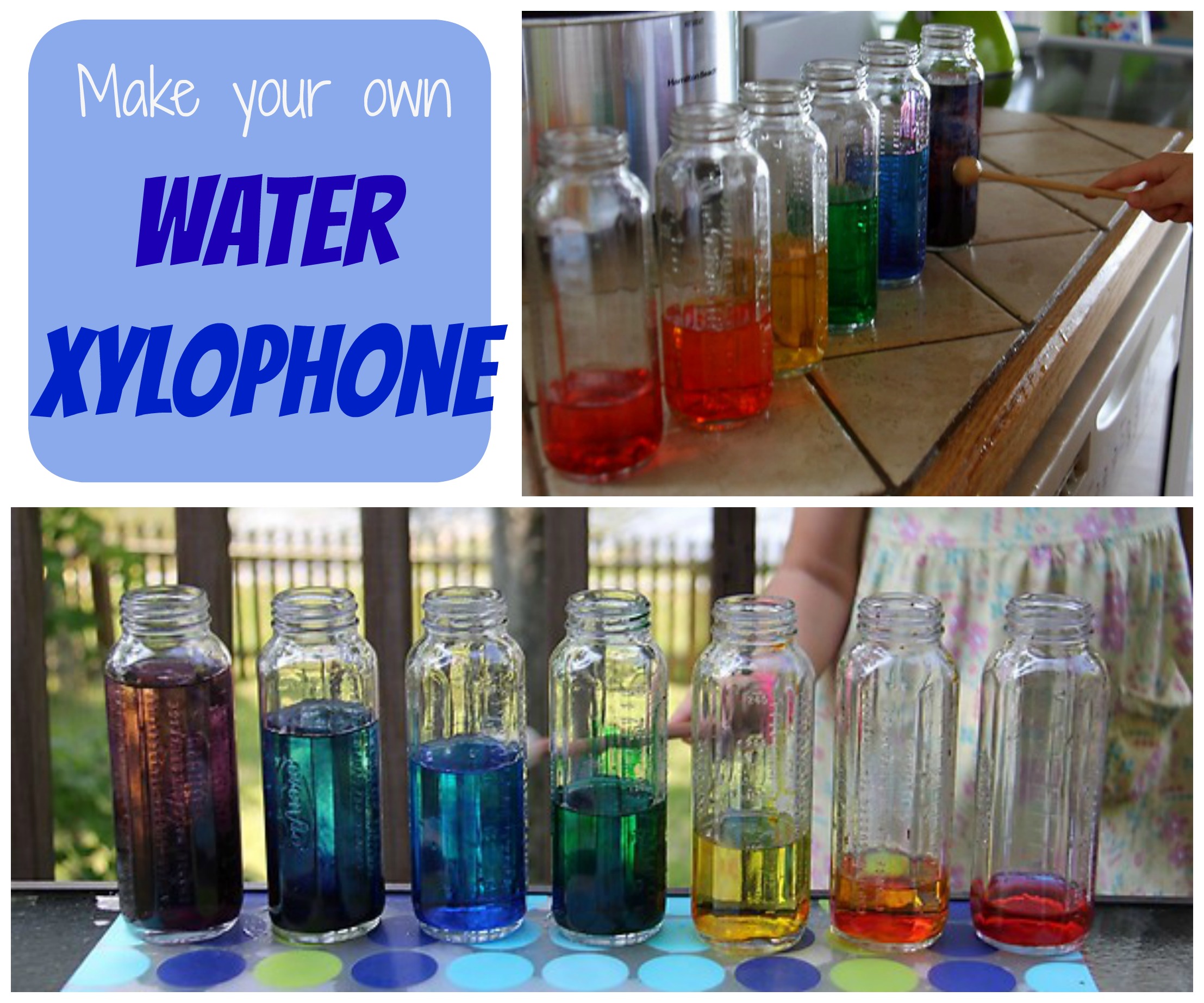 water xylophone