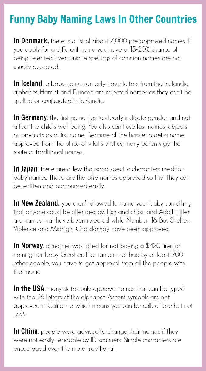 funny-baby-naming-laws | Fun With Kids