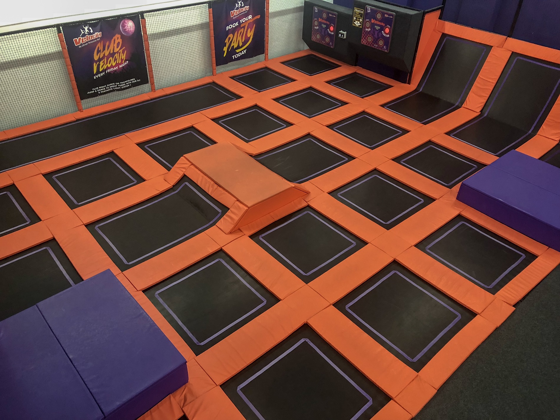 Velocity trampoline park Outlet