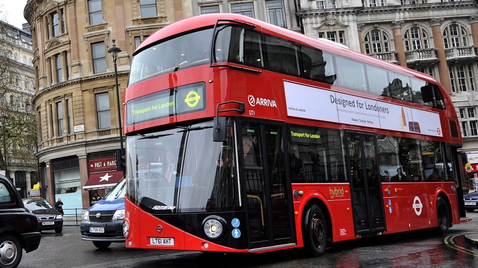 london double-decker bus