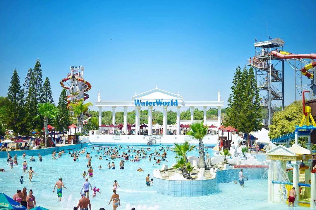 WaterWorld Themed Waterpark Ayia Napa cyprus